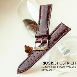 Ремешок RIOS193 Ostrich 232-1120/18S